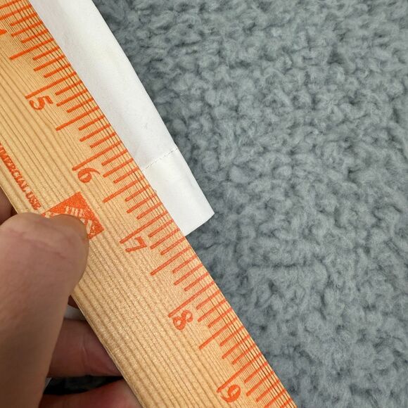 Theory White Short Sleeve Lace Up Collar Pocket Shirt Top Size S - Picture 7 of 9